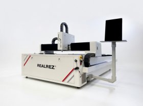 ОПТОВОЛОКОННЫЙ ЛАЗЕРНЫЙ СТАНОК ДЛЯ РЕЗКИ МЕТАЛЛА REALREZ OFL 1500 Вт