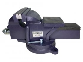 Тиски REALREZ RBV150, ширина губок 150 мм.