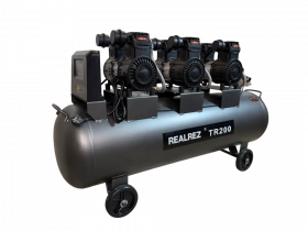 Безмаслянный компрессор REALREZ TR-200