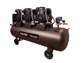 Безмаслянный компрессор REALREZ TR-200